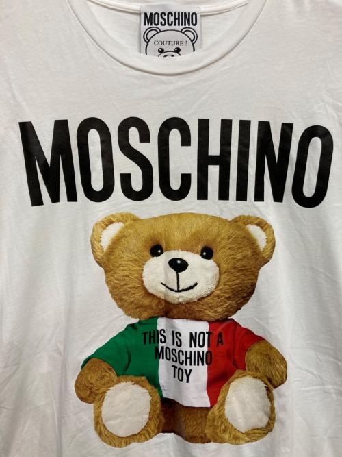 MOSCHINO（モスキーノ）MOSCHINO (モスキーノ) Tシャツ ホワイト サイズ:Ｓの古着・服飾アイテム
