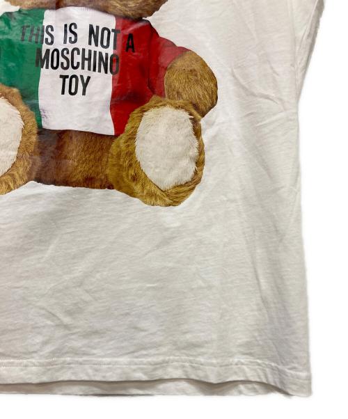MOSCHINO（モスキーノ）MOSCHINO (モスキーノ) Tシャツ ホワイト サイズ:Ｓの古着・服飾アイテム
