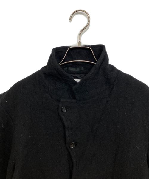 COMME des GARCONS SHIRT（コムデギャルソンシャツ）COMME des GARCONS SHIRT (コムデギャルソンシャツ) 異素材MIXウール縮絨4Bジャケット ブラック サイズ:Lの古着・服飾アイテム