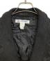 中古・古着 COMME des GARCONS SHIRT (コムデギャルソンシャツ) 異素材MIXウール縮絨4Bジャケット ブラック サイズ:L：35000円