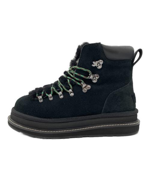 sacai（サカイ）sacai (サカイ) UGG (アグ) Hiker Lace-up Boots ブラック サイズ:US 8の古着・服飾アイテム