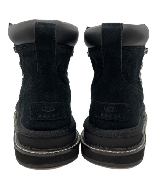 sacai（サカイ）sacai (サカイ) UGG (アグ) Hiker Lace-up Boots ブラック サイズ:US 8の古着・服飾アイテム