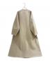 MUSE de Deuxieme Classe (ミューズ ドゥーズィエム クラス) ウールアンゴラ ノーカラーコート ベージュ サイズ:38：40000円