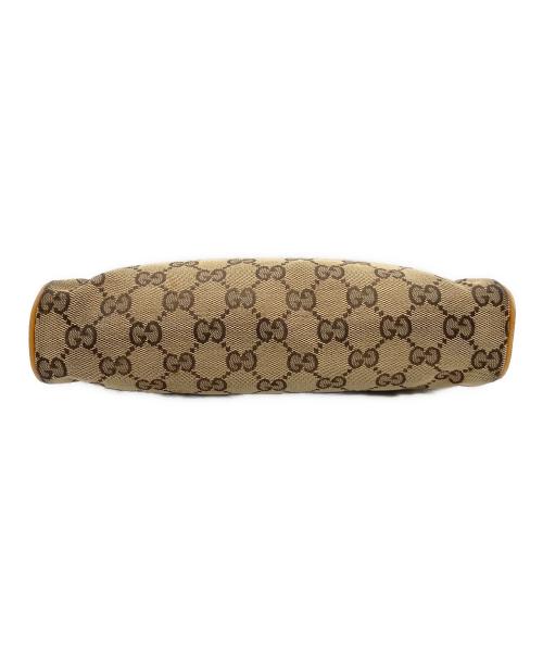 GUCCI（グッチ）GUCCI (グッチ) GGキャンバスアクセサリーポーチ ブラウンの古着・服飾アイテム