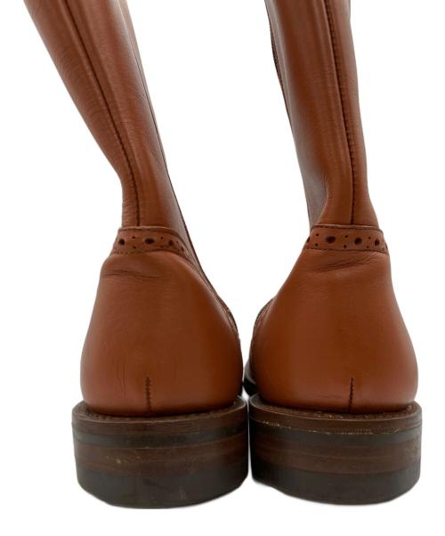 Tricker's（トリッカーズ）Tricker's (トリッカーズ) サイドゴアミドルブーツ キャメル サイズ:6.5の古着・服飾アイテム