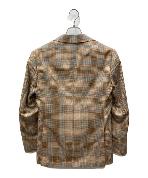 Brilla per il gusto（ブリッラ ペル イルグースト）Brilla per il gusto (ブリッラ ペル イルグースト) LORO PIANA ミックスグレンチェック＋ペーンジャケット ベージュ サイズ:44の古着・服飾アイテム