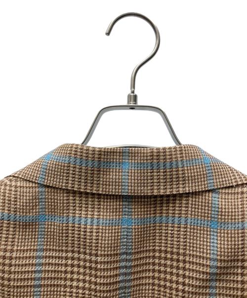 Brilla per il gusto（ブリッラ ペル イルグースト）Brilla per il gusto (ブリッラ ペル イルグースト) LORO PIANA ミックスグレンチェック＋ペーンジャケット ベージュ サイズ:44の古着・服飾アイテム