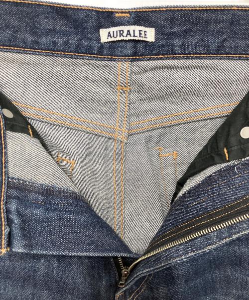 AURALEE（オーラリー）AURALEE (オーラリー) HARD TWIST DENIM 5P PANTS インディゴ サイズ:SIZE26の古着・服飾アイテム
