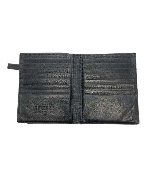 Maison Margiela（メゾンマルジェラ）Maison Margiela (メゾンマルジェラ) 2つ折り財布 ブラックの古着・服飾アイテム