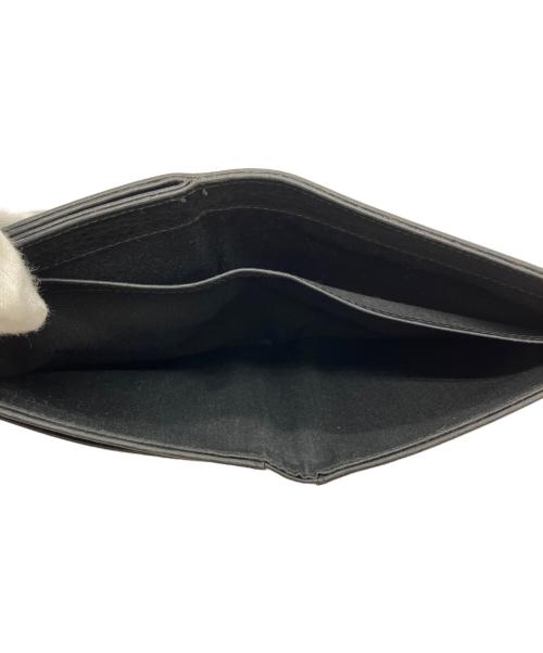 Maison Margiela（メゾンマルジェラ）Maison Margiela (メゾンマルジェラ) 2つ折り財布 ブラックの古着・服飾アイテム