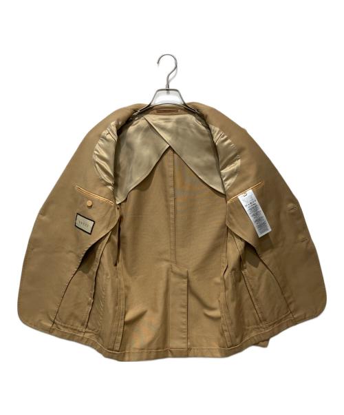 GUCCI（グッチ）GUCCI (グッチ) ファインコットンフォーマルジャケット ベージュ サイズ:46の古着・服飾アイテム