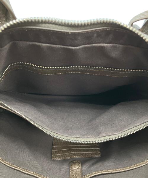 GIORGIO ARMANI（ジョルジオアルマーニ）GIORGIO ARMANI (ジョルジオアルマーニ) ブリーフケース ブラウンの古着・服飾アイテム