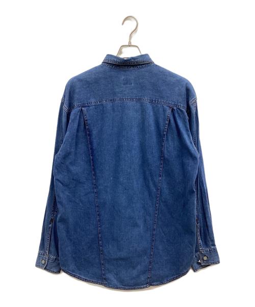 Calvin Klein Jeans（カルバンクラインジーンズ）Calvin Klein Jeans (カルバンクラインジーンズ) デニムシャツ インディゴ サイズ:Mの古着・服飾アイテム