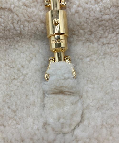 GUCCI（グッチ）GUCCI (グッチ) ワンショルダーバッグ アイボリーの古着・服飾アイテム