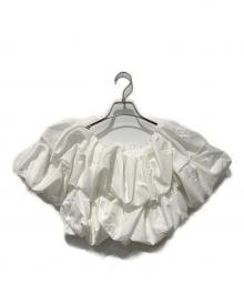 sheller（シェリエ）の古着「BLOOM embroidery tops」｜ホワイト