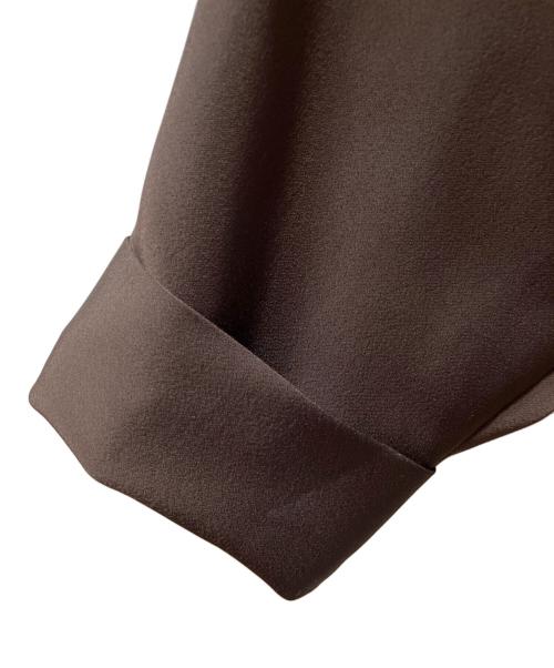 Plage（プラージュ）Plage (プラージュ) dull satin dolman ブラウス ブラウン サイズ:Free 未使用品の古着・服飾アイテム