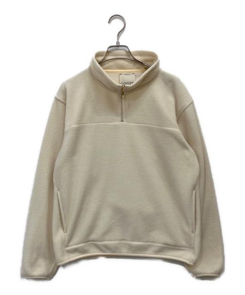 Con te（コンテ）Con te (コンテ) フリースジッププルオーバー アイボリー サイズ:-の古着・服飾アイテム