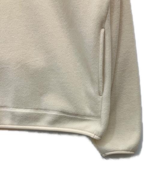 Con te（コンテ）Con te (コンテ) フリースジッププルオーバー アイボリー サイズ:-の古着・服飾アイテム