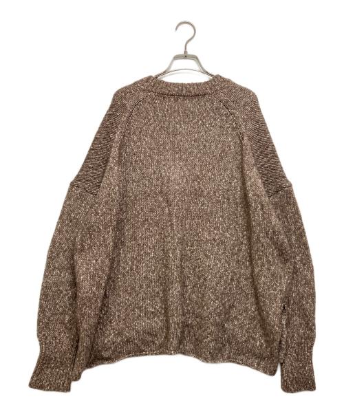 Plage（プラージュ）Plage (プラージュ) 3G ミックスVワイドプルオーバー ブラウン サイズ:表記無しの古着・服飾アイテム