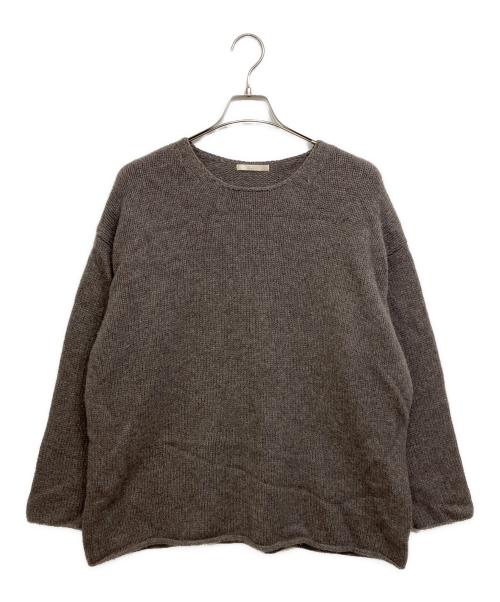 Plage（プラージュ）Plage (プラージュ) WOOL CASHMERE SOFT TUNIC ニット グレー サイズ:Freeの古着・服飾アイテム