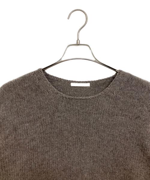 Plage（プラージュ）Plage (プラージュ) WOOL CASHMERE SOFT TUNIC ニット グレー サイズ:Freeの古着・服飾アイテム