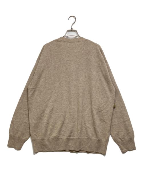 Plage（プラージュ）Plage (プラージュ) EXメリノウールVネックカーディガン ベージュ サイズ:F 未使用品の古着・服飾アイテム