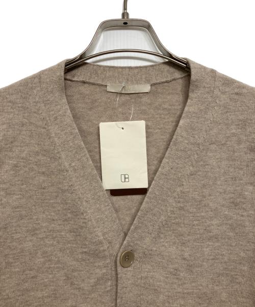 Plage（プラージュ）Plage (プラージュ) EXメリノウールVネックカーディガン ベージュ サイズ:F 未使用品の古着・服飾アイテム