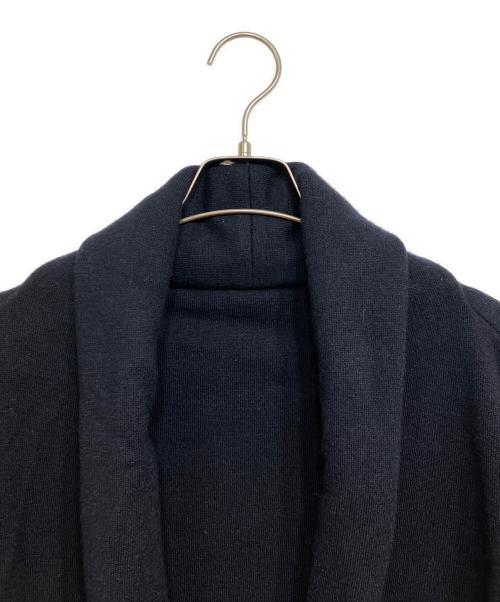 MUSE de Deuxieme Classe（ミューズ ドゥーズィエム クラス）MUSE de Deuxieme Classe (ミューズ ドゥーズィエム クラス) スムースニットガウンショートコート ネイビー サイズ:Freeの古着・服飾アイテム