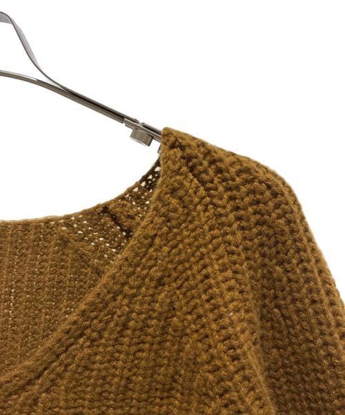 Plage（プラージュ）Plage (プラージュ) yak mix loose ニット ブラウン サイズ:FREEの古着・服飾アイテム