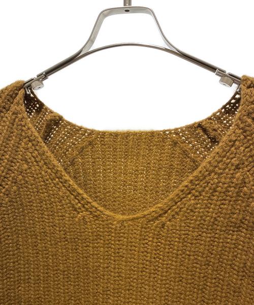 Plage（プラージュ）Plage (プラージュ) yak mix loose ニット ブラウン サイズ:FREEの古着・服飾アイテム
