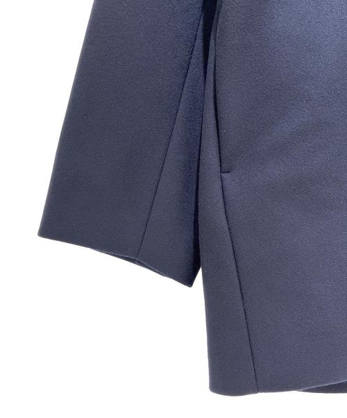 Plage（プラージュ）Plage (プラージュ) Double melton コート/ショールカラーコート ネイビー サイズ:38 未使用品の古着・服飾アイテム