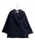 Plage（プラージュ）の古着「Double melton コート/ショールカラーコート」｜ネイビー