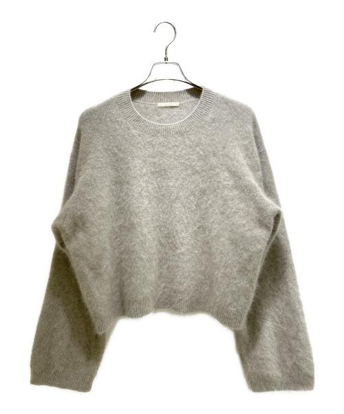 Plage（プラージュ）Plage (プラージュ) Fur Essential ニット 25080922104040 グレー サイズ:FREEの古着・服飾アイテム