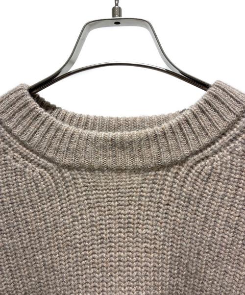 The garment（ザ ガーメント）The garment (ザ ガーメント) COMO GIANT SWEATER ニット ベージュ サイズ:FREEの古着・服飾アイテム
