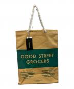 GOOD GRIEF!グッドグリーフ）の古着「GOOD STREET GROCERS LARGE」｜ベージュ