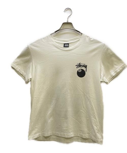 stussy（ステューシー）stussy (ステューシー) 8 BALL TEE ホワイト サイズ:Mの古着・服飾アイテム