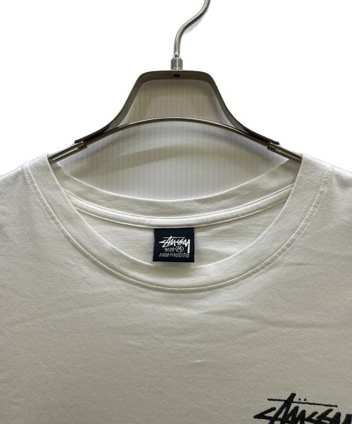 stussy（ステューシー）stussy (ステューシー) 8 BALL TEE ホワイト サイズ:Mの古着・服飾アイテム