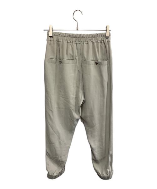 RICK OWENS（リックオウエンス）RICK OWENS (リックオウエンス) RICK OWENS ドローストリングクロップドパンツ ライトグレー サイズ:SIZE 38の古着・服飾アイテム