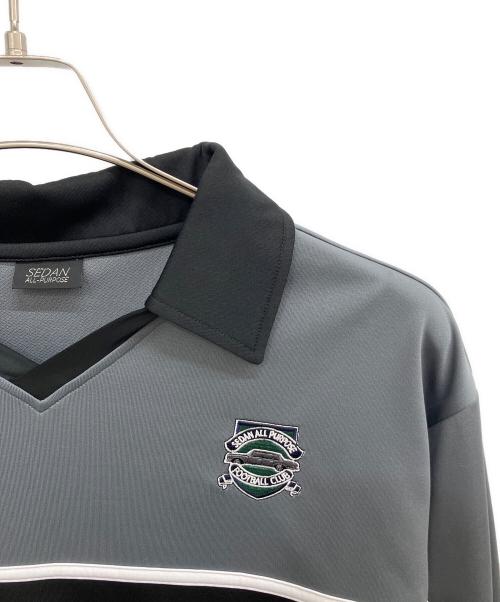 SEDAN ALL-PURPOSE（セダンオールパーパス）SEDAN ALL-PURPOSE (セダンオールパーパス) Game Shirt グレー サイズ:Lの古着・服飾アイテム