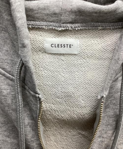 CLESSTE（クレスト）CLESSTE (クレスト) ZIP HOODIE グレー サイズ:SIZE 1の古着・服飾アイテム