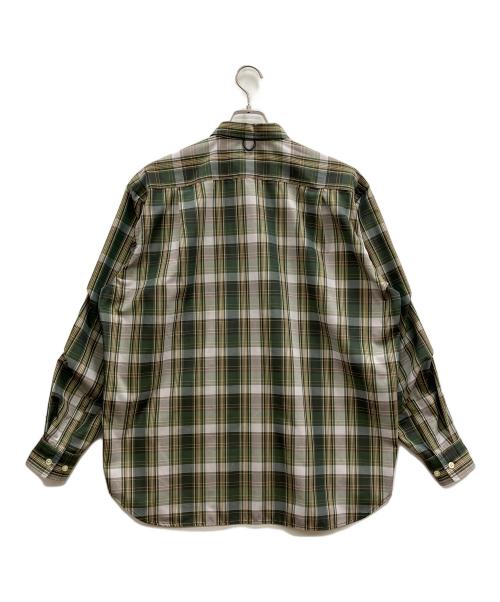 DAIWA PIER39（ダイワ ピア39）DAIWA PIER39 (ダイワ ピア39) TECH REGULAR COLLAR SHIRTS L/S PLAIDS グリーン サイズ:Sの古着・服飾アイテム