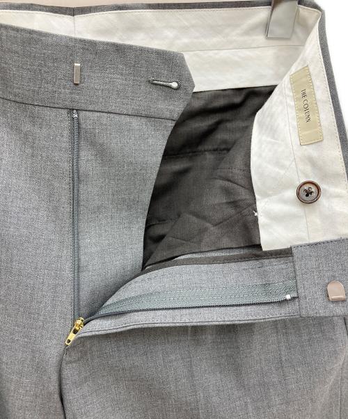 COLUMN（コラム）COLUMN (コラム) ストレッチフレアスラックス グレー サイズ:Mの古着・服飾アイテム