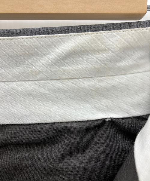 COLUMN（コラム）COLUMN (コラム) ストレッチフレアスラックス グレー サイズ:Mの古着・服飾アイテム