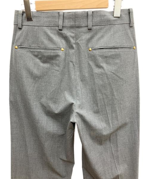 COLUMN（コラム）COLUMN (コラム) ストレッチフレアスラックス グレー サイズ:Mの古着・服飾アイテム