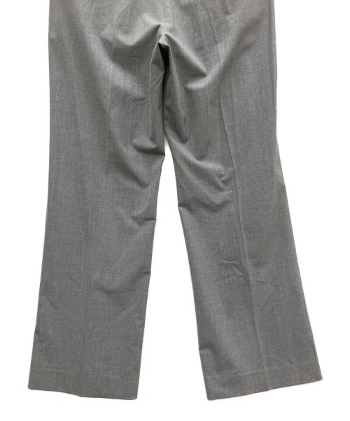 COLUMN（コラム）COLUMN (コラム) ストレッチフレアスラックス グレー サイズ:Mの古着・服飾アイテム