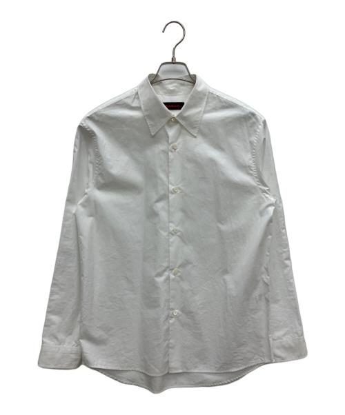 CABAN（キャバン）CABAN (キャバン) コットン レギュラーカラーシャツ ホワイト サイズ:Mの古着・服飾アイテム