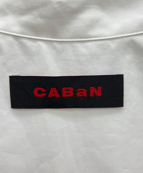 CABAN（キャバン）CABAN (キャバン) コットン レギュラーカラーシャツ ホワイト サイズ:Mの古着・服飾アイテム