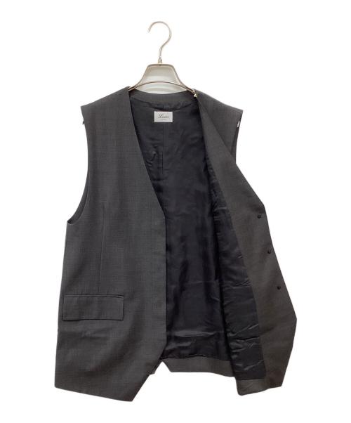 Lisiere（リジェール）Lisiere (リジェール) ベスト グレー サイズ:FREEの古着・服飾アイテム