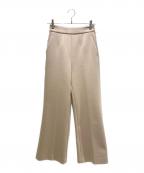MUSE de Deuxieme Classeミューズ ドゥーズィエム クラス）の古着「COMMISSION JERSEY PANTS/25030520418010」｜ベージュ