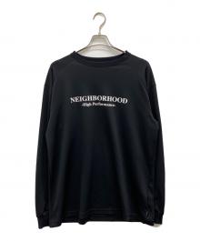 NEIGHBORHOOD（ネイバーフッド）の古着「TECH E-CREW LS」｜ブラック